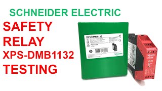 Schneider Electric XPSDMB1132  2 coded magnetic switch Safety relay Preventa Safety XPSDMB [upl. by Malita]