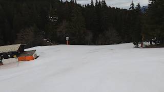 Skiing BLUE slope La PAPA at MEGEVE ski resort  GoPro POV  Feb 2024 [upl. by Baruch]