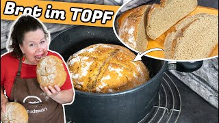 BROT im Topf  Genial einfach [upl. by Delly]