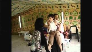 New Video of Muammar Gaddafi relaxing and playing with his grandchildren [upl. by Olympia]