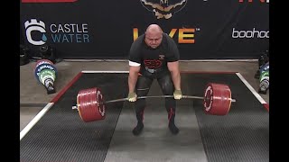 WATCH Strongmen Pavlo and Makarov attempt the World Record 505kg Deadlift [upl. by Aner]