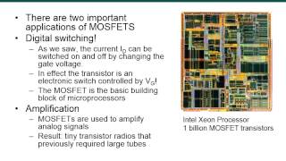 Module 6A  Field Effect Transistors MOSFET [upl. by Onidranreb]