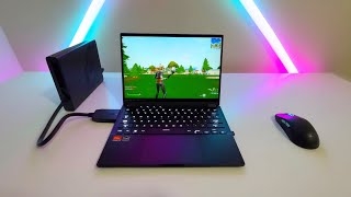 I Connected a RTX 4090 Into My Gaming Laptop For 1000 FPS [upl. by Anali]