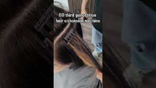 6D third generation hair extension machine [upl. by Diana]