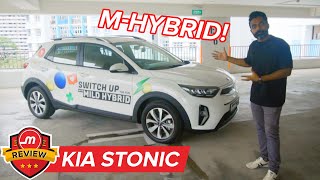 2021 KIA STONIC MHYBRID is one of the most affordable CUVs  mReview [upl. by Nessa543]