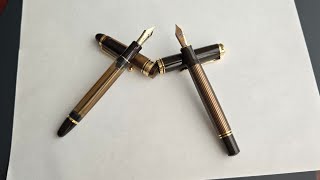 Comparing the Pelikan M800 and the Pilot Custom 823 [upl. by Dulcle]