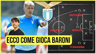 ECCO LA LAZIO DI BARONI COME GIOCHERÀ E CHI VALORIZZERÀ  Con Lavagna Tattica [upl. by Dnama]