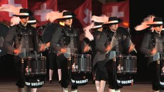 Top Secret Drum Corps  Royal Edinburgh Military Tattoo 2015 [upl. by Nnylkcaj]