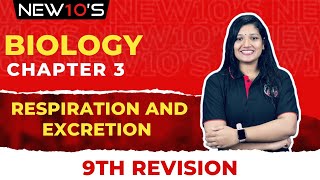 9TH BIOLOGY REVISION  CHAPTER 3 RESPIRATION AND EXCRETION [upl. by Klug]