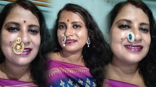 Nose ring new challenge videofunny challenge🤣🤣 request videomust popular challenge video🤣🤣 😍👃😍 [upl. by Korry955]