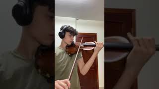 All Time Low violin cover [upl. by Anitnemelc]