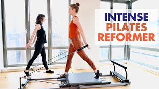 Pilates Reformer Workout  INTENSE  FULL BODY  ADVANCED Reformer Workout [upl. by Hesky500]