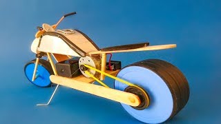 Motosiklet Nasıl Yapılır  Awesome DIY bike  How to make [upl. by Leatri217]