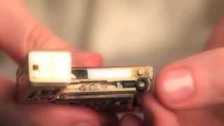 How to Change the Flint for an ST Dupont Gatsby Lighter [upl. by Nnil]