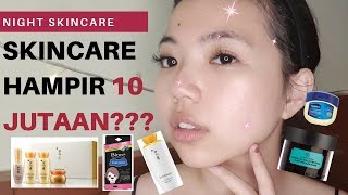 SKINCARE ROUTINE MALAM HARI GLASS SKIN  Dheaudrey [upl. by Hafler]