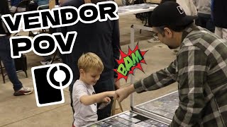 Card Show GIVEAWAYS  Vendor POV [upl. by Nanyt]