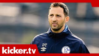 Tedesco über Schalkes Fehlstart  quotIch finde es geilquot  kickertv [upl. by Notsyrb]