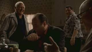 Tony and Feech La Manna Talk To Junior  The Sopranos HD [upl. by Picker231]