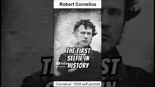 The First Selfie in History Robert Cornelius 1839 Photograph shorts selfie [upl. by Ayoral]