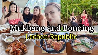 Mukbang and Bonding at Lechon Republic  Jovely Mirambel [upl. by Liddy13]