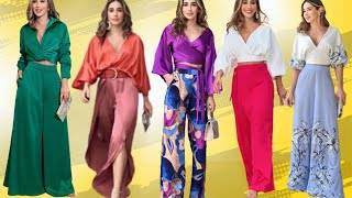 Looks com PANTALONAS Modelos lindos para todas as ocasiões 😊 [upl. by Wilhelmine]