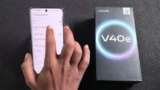 How to enable dual 5G SIM in Vivo V40e 5G  Vivo me dual sim 5G kaise kare [upl. by Adnaloy]