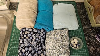 Deconstruction Zone How to reclaim fabric from shirts dresses amp skirts quilting recycling [upl. by Mareld142]