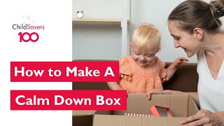 How to Make a Calm Down Box in 5 Minutes  What to Put in a Calm Box for Kids and Adults [upl. by Lorelie]