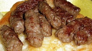 Kafanski cevapirestoranski receptTavern cevapi  restaurant recipe [upl. by Hillari]