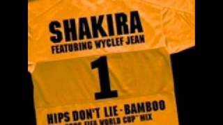 Shakira Hips Dont Lie Bamboo Spanish Versionwmv [upl. by Badr]