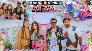 AIZAL KI GRAND BIRTHDAY CELEBRATION 😍Uncle Ny Areeb Ki Bisti Ker De 😂Sab Ka Pink Gari Py Reaction🩷 [upl. by Assert195]