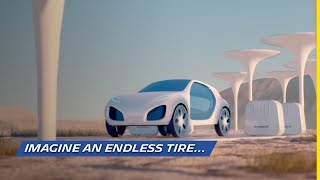 A Visionary Concept Tire  Michelin [upl. by Kimbell]