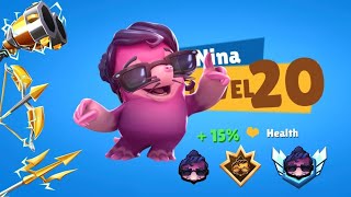 LEVEL 20 NINA IS UNSTOPPABLE  Zooba zooba gameplay [upl. by Bazar]