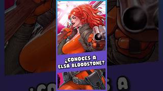 ¿CONOCES A ELSA BLOODSTONE marvel marvelcomics marvelstudios elsabloodstone [upl. by Akirehc628]