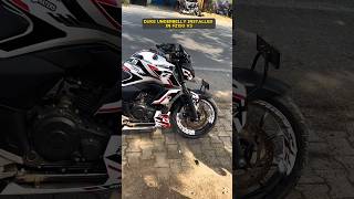 Fz V3 modified  fz underbelly install  Fz new wrap  yamaha 2024 fz v3 modified bikedoctorkhan [upl. by Breh829]