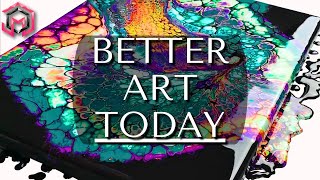 THE BEST ACRYLIC POURS of the YEAR  Pour Painting and Fluid Art for Therapy at Home [upl. by Ecinahc]