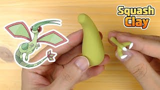 Schlpting Flygon GroundDragon Pokémon Clay art [upl. by Ellga]