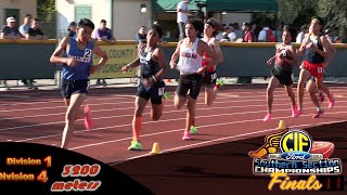 2023 TF  CIFss Finals D1D4  3200M Boys [upl. by Junius]