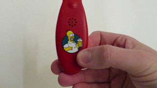 Homer Simpson Talking Bottle Opener Demonstration [upl. by Lindi]