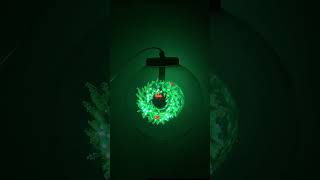 Christmas 3D hologramc fan makes you the coolest personhologram holographicdisplay [upl. by Odelinda]