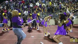 Edna Karr Flags  Majorettes and Alumni Highlights  Homecoming 2021 vs Helen Cox [upl. by Arrek]