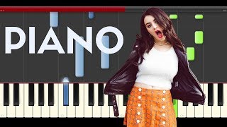 Charli XCX Boys Piano Midi tutorial Sheet app Cover Karaoke [upl. by Grunenwald]