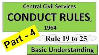 CCS Conduct Rules 1964  Part 4  SO LDCE [upl. by Koy]