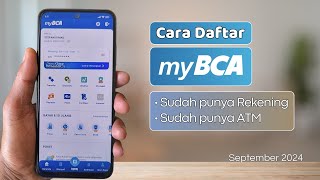 Cara daftar myBCA bagi yang sudah punya rekening BCA [upl. by Ardnosak]