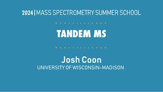 Tandem Mass Spec [upl. by Sirtaeb]