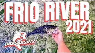 Fishing The Frio River  Concan Tx  2021 [upl. by Oimetra]