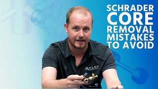 Schrader Core Removal Mistakes to Avoid [upl. by Acirahs]