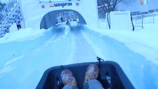 Glissade de Glace Quebec Winter Carnival 2014 [upl. by June]