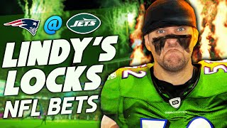 NFL Picks Week 3 PatriotsJets Thursday Night Football 919  Lindys NFL Locks [upl. by Ajna]