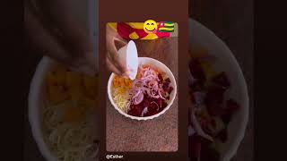 Salade Togolaise 🇹🇬cest mal doux 😋viralvideo [upl. by Daffi]